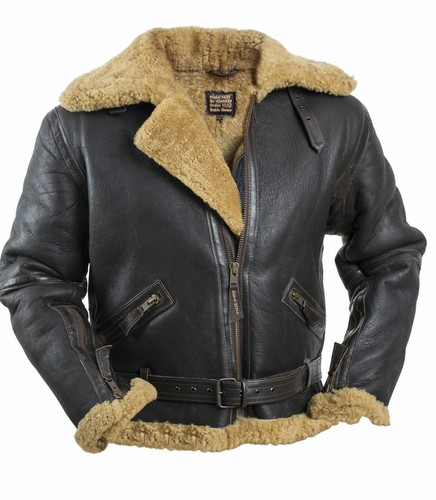 Herren fliegerjacke braun raf - braun,