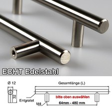 Edelstahl fi stangengriff - +,