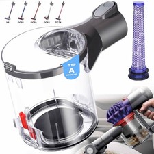 Staubbehälter für Dyson V6 Mülleimer Ersatzteile DC58 DC59 DC62 DC74 Staubeimer
