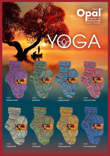 Opal sockenwolle yoga 100g - sockenwolle,