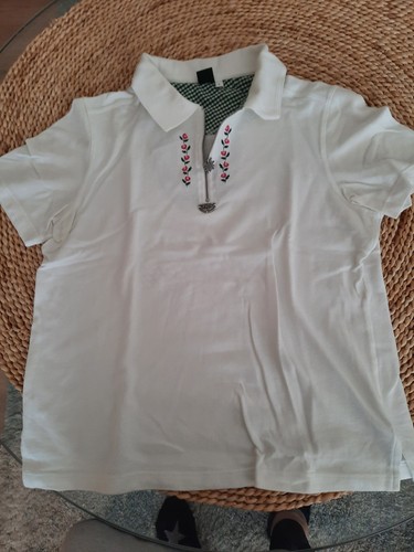 Trachten poloshirt m l - poloshirt,, gr.