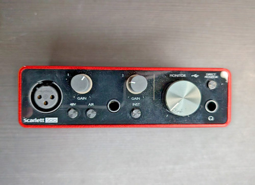 Focusrite scarlett solo - focusrite,
