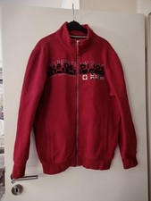 Napapijri Sweatshirt Jacke Herren, (dunkel)rot, Gr. XXL, super Zustand, 80/20