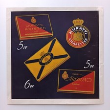 1940 Muratti Ariston Zigaretten Tabak Werbeanzeige Werbung Advertising Reklame