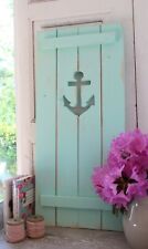 Landhaus Fensterladen AQUA mit