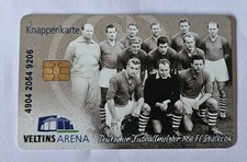Knappenkarte - FC Schalke 04 - DEUTSCHER MEISTER 1958 - Veltins Arena - S04 