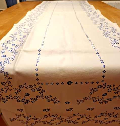 Blaudruck tischläufer läufer - blaudruck,