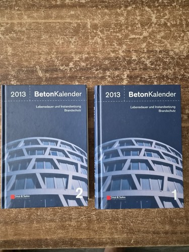 Betonkalender 2013 bände - betonkalender,