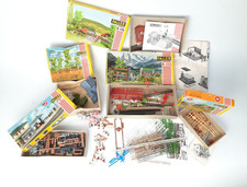 Faller Vintage H0 und N Figuren OVP Ersatzteile Bauplan Leerkartons  60er Jahre