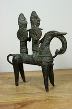 Afrikanische Bronze Statue, 2