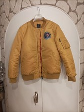 Bomberjacke Fliegerjacke XL/XXL Bomber Jacke Blouson Airforce Russia Sputnikgelb