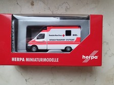 herpa 047050 Mercedes-Benz Sprinter IRTW DRK Stuttgart