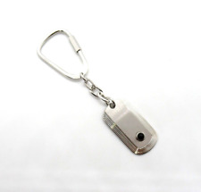 Moderner Luxus Schlüsselanhänger 925 Sterling Silber exklusiv Schmuckstein