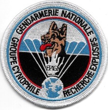 FRANKREICH K-9 Polizei