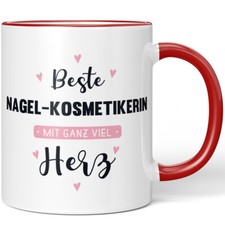 Beste Nagel-Kosmetikerin, mit