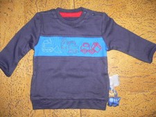 SIGIKID BABY JUNGEN  WENDE-SWEATSHIRT marine Gr. 62-80