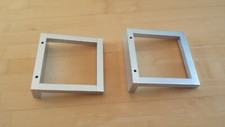 Haustürgriff Rechteck Quadrat 120 mm Edelstahl Stoßgriff Türgriff für Haustür 
