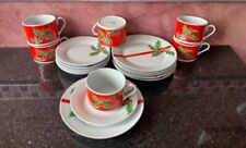 X-Mas Service Für 6 Personen * Kaffeeservice * Weihnachten * Weihnachtsgeschirr 