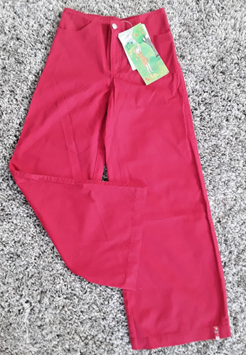 Mädchenhose flared leg - mädchenhose,, rot