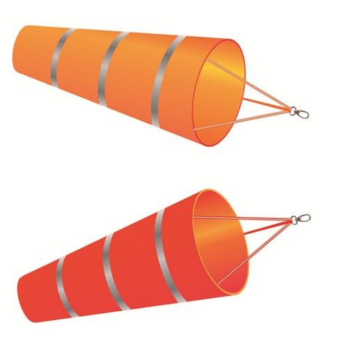 Stoff windfahne cm - stoff, 60