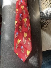 Krawatte R.Moshammer München Seide Sammlerstück Blumen top