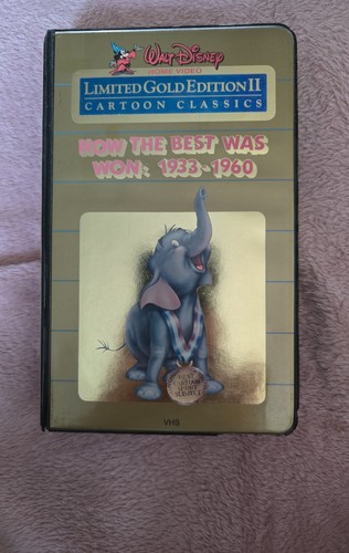 Vhs kassette walt disney gold - kassette,