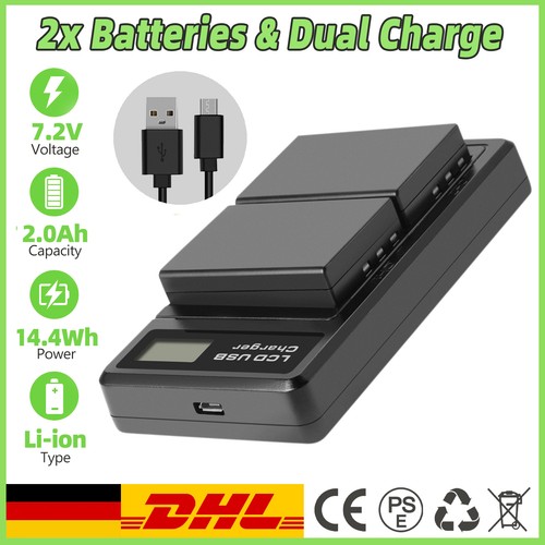 2stk 2000mah el9 akku - 2000mah,