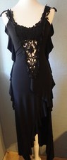 sexy Abendkleid, Cocktailkleid, Ball - Gr. M/L - Gothic, festlich, schwarz #11