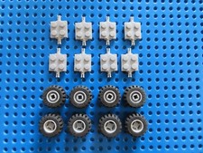 Lego 8 x City Reifen 6014bc01