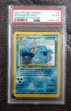 Impergator PSA 4  Neo Genesis Set 1.Edition Pokemon Deutsch 