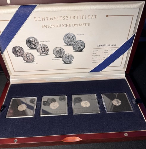 4 römische denare silber - denare,