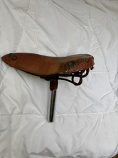 🌟 NOS Möve Sportsattel, Fahrradsattel 60-80er DDR Mifa mit Sattelstang Fahrrad