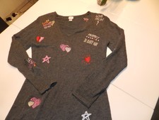 Kleid Strick Long Kaschmir Damen Größe 38 Herzen Herbst Winter  ? Neu