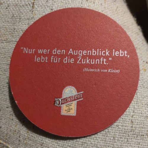 Top bierdeckel duckstein bier - bierdeckel,