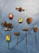 9 alte Anstecknadeln Wandernadeln Hutnadeln - top - auch zu Tracht /Oktoberfest