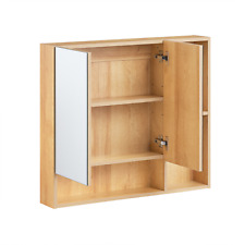 B-Waren Hängeschrank Spiegelschrank Spiegel Aufbewahrungsschrank BZR177-NB-Waren