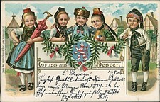 Ansichtskarte Hessen Gruss aus