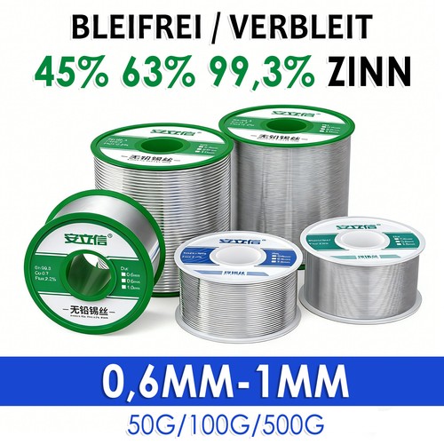 100 500g lötzinn lötdraht - 50/100/500g,