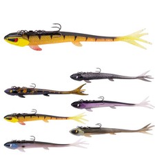 Zeck Zander Pelagi Set 20cm 60g Fertig gerrigt Gummifisch + Kopf Pelagen angeln