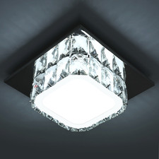 LED Kristall Deckenleuchte