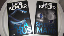 ?  Lars Kepler  Bücherpaket   Lazarus  ,  Der Spiegelmann  gebundene Ausgabe