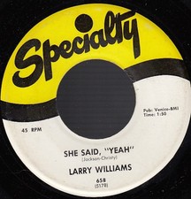 Larry Williams - Bad Boy / She