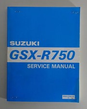 Workshop Manual / Werkstatthandbuch Suzuki GSX-R750 SRAD from 11/1995