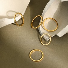 Schmaler damen ring - schmaler,
