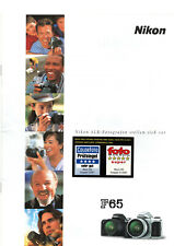 Prospekt: Spiegelreflexkamera NIKON F65– Nikon SLR-Fotografen stellen sich vor