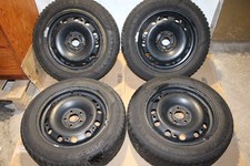 4x Winterreifen Stahl Felgen VW Polo AW,6R Seat Ibiza  185/60R15 84T  Semperit