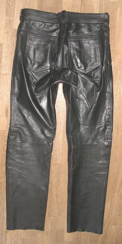 Pantera lederjeans - -,