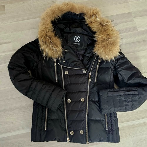 Bogner damenjacke schwarz - schwarz, gr