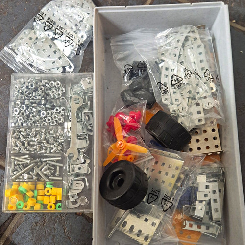 Meccano konstruktionsbauteile - meccano,