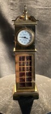 Miniatur Tischuhr Big Ben Sammleruhr von Delcona sehr gepflegter Zustand